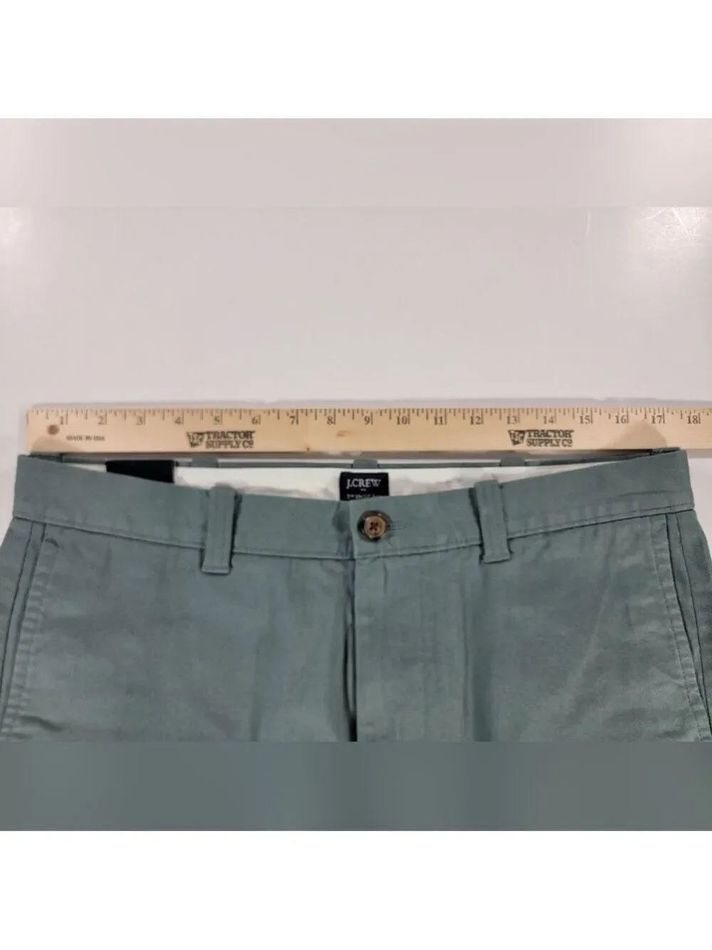 NEW J. Crew Green Preppy Chino 7